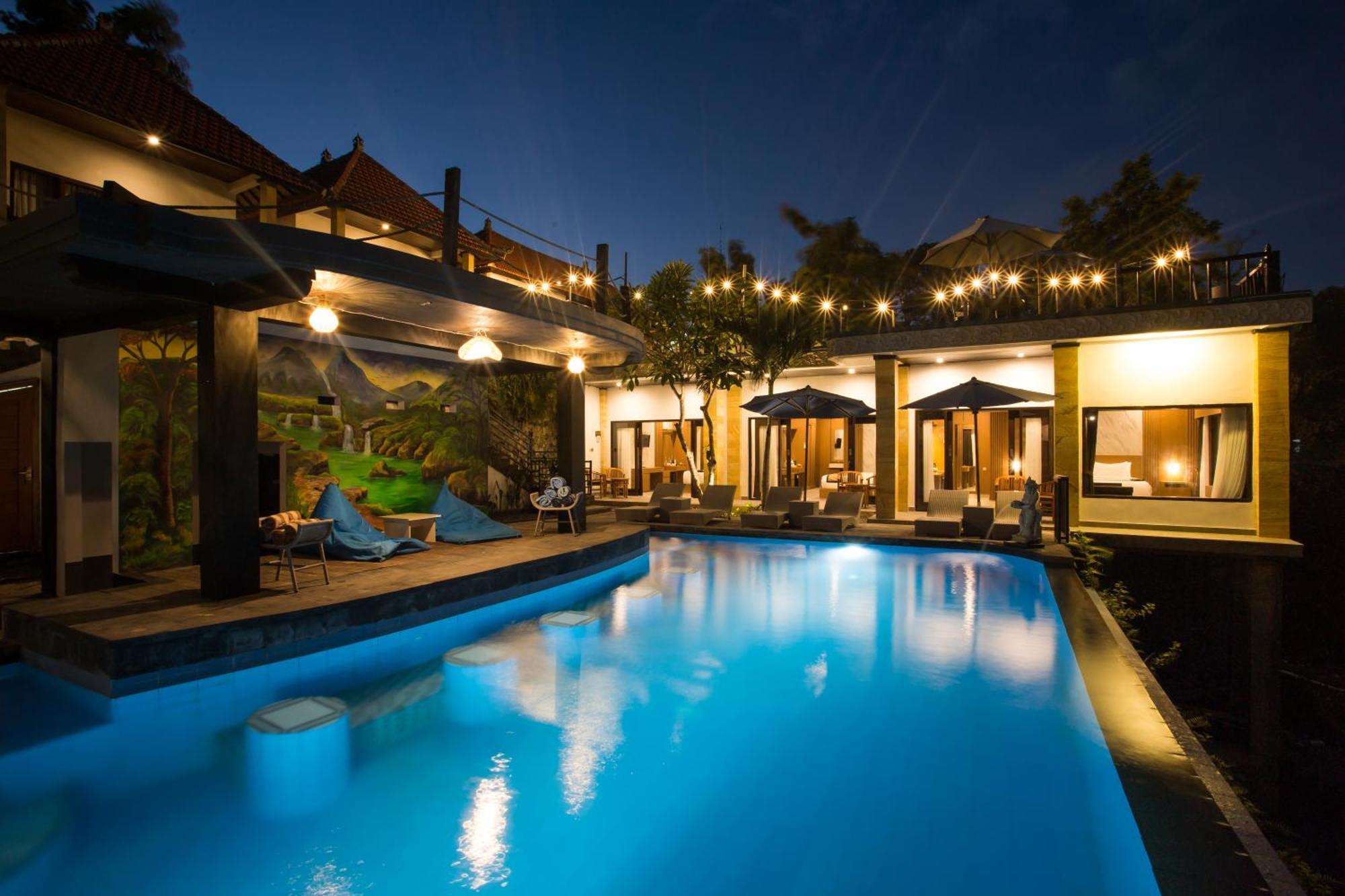 Abasan Hill Hotel&Spa Toyapakeh Bagian luar foto